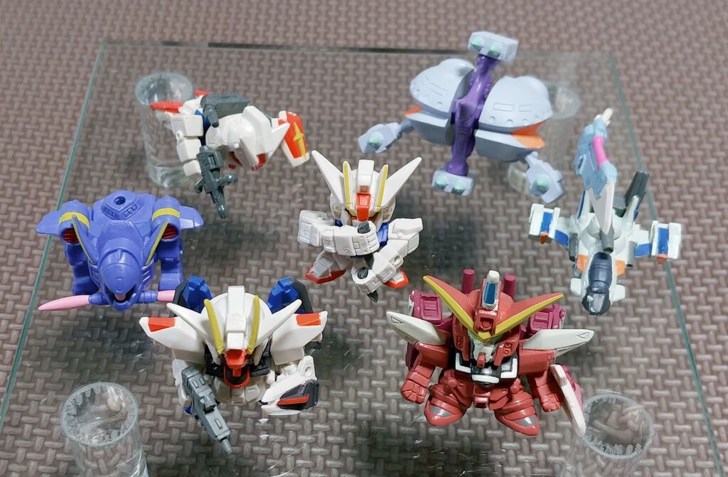 ガシャポンSDガンダムフルカラー対応SDミネルバ2004年発売