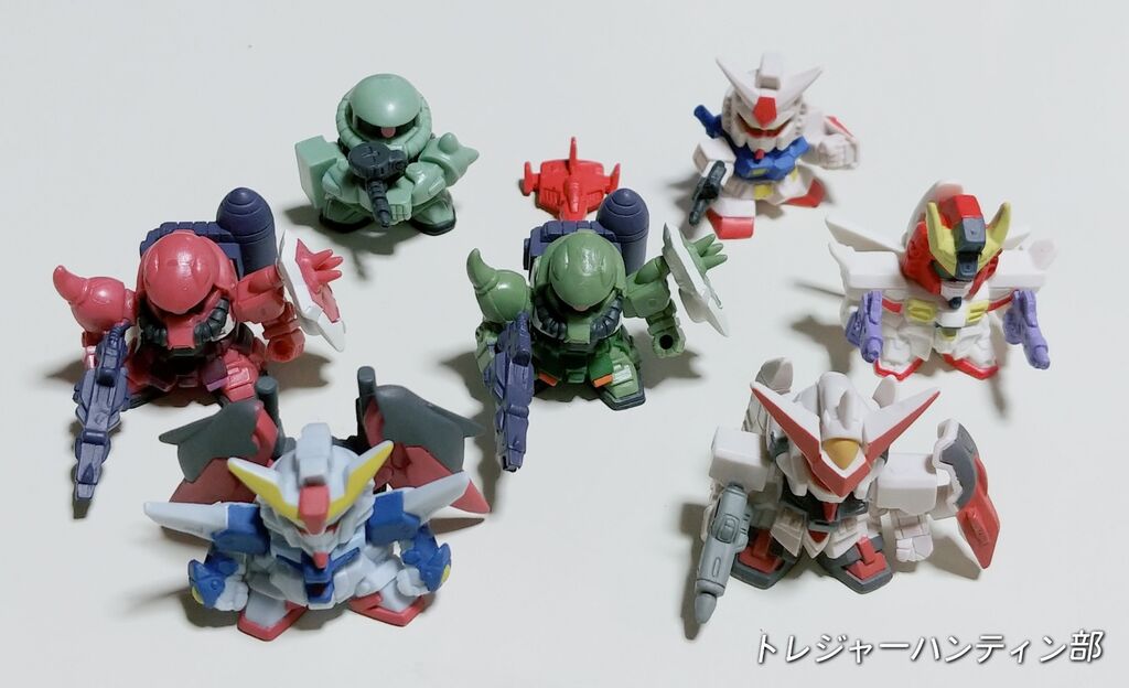SDガンダムフルカラー STAGE56 リスト バンダイ ガシャポン 画像 