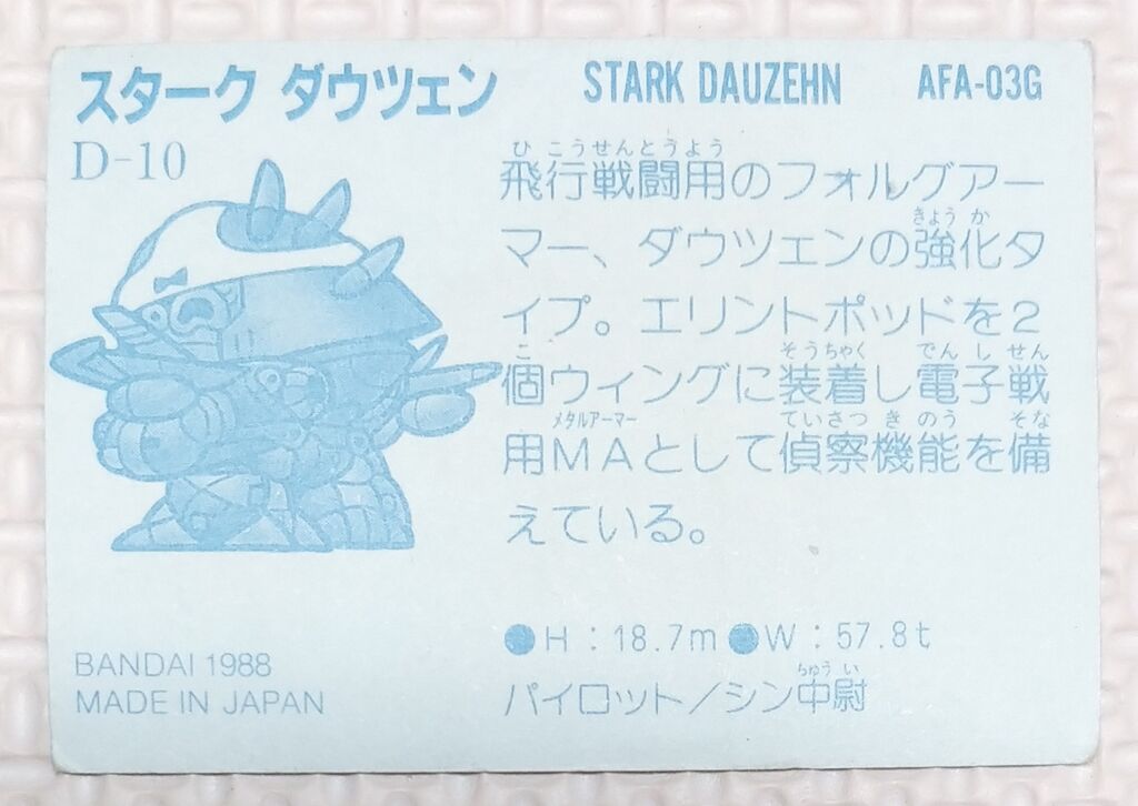 所持確認日記 ガシャポン戦士のシールとミニブック 消しゴム ガン消し