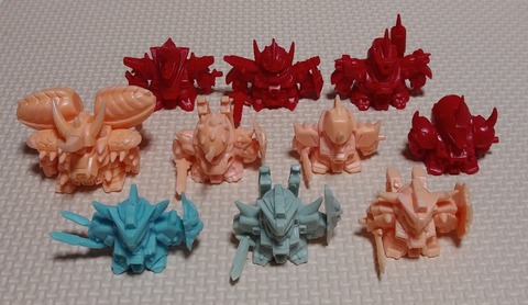 未切り ガン消し 魔封の聖剣 マーク1 ベータドラゴン肌色 |Gベータードラゴン 未切り ガン消し 魔封の聖剣 マーク1 ベータドラゴン肌色 |G