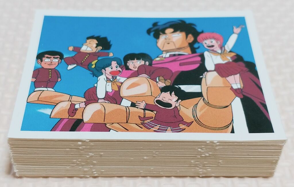 激レア　タッチ　80年代物　駄菓子屋　シール　ハイスクール!奇面組　ステッカー アマダ ハイスクール奇面組 シール 駄菓子屋 引き物