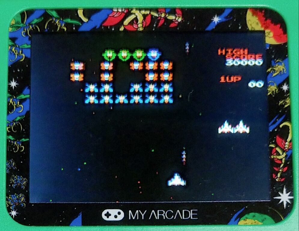 懐かしい3つのゲームが遊べる！ マイアーケード ポケットプレイヤー