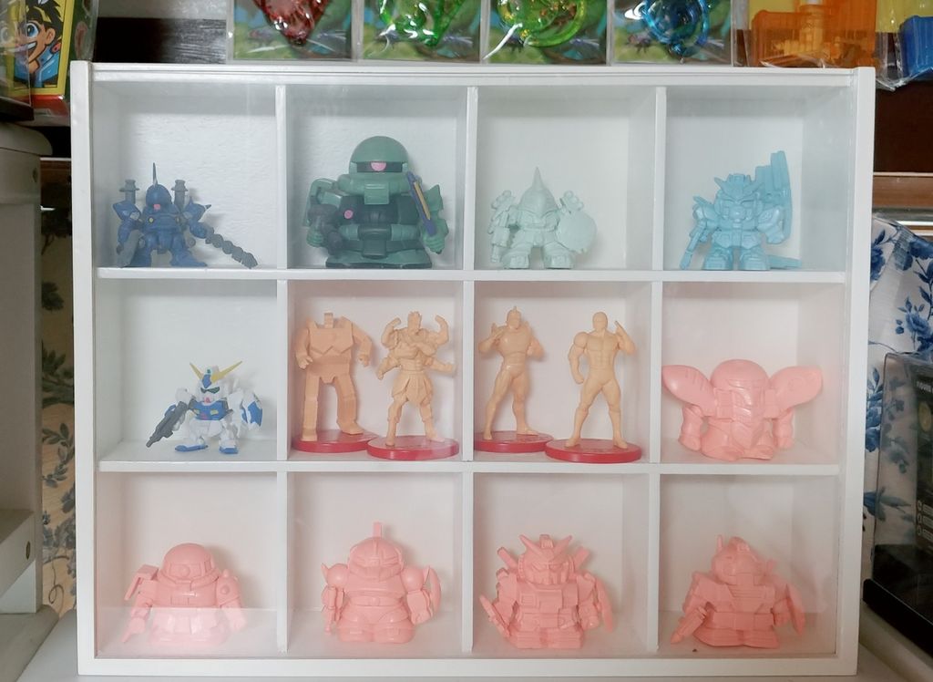 激レア　ガン消し　飾り棚 激レア ガン消し 飾り棚