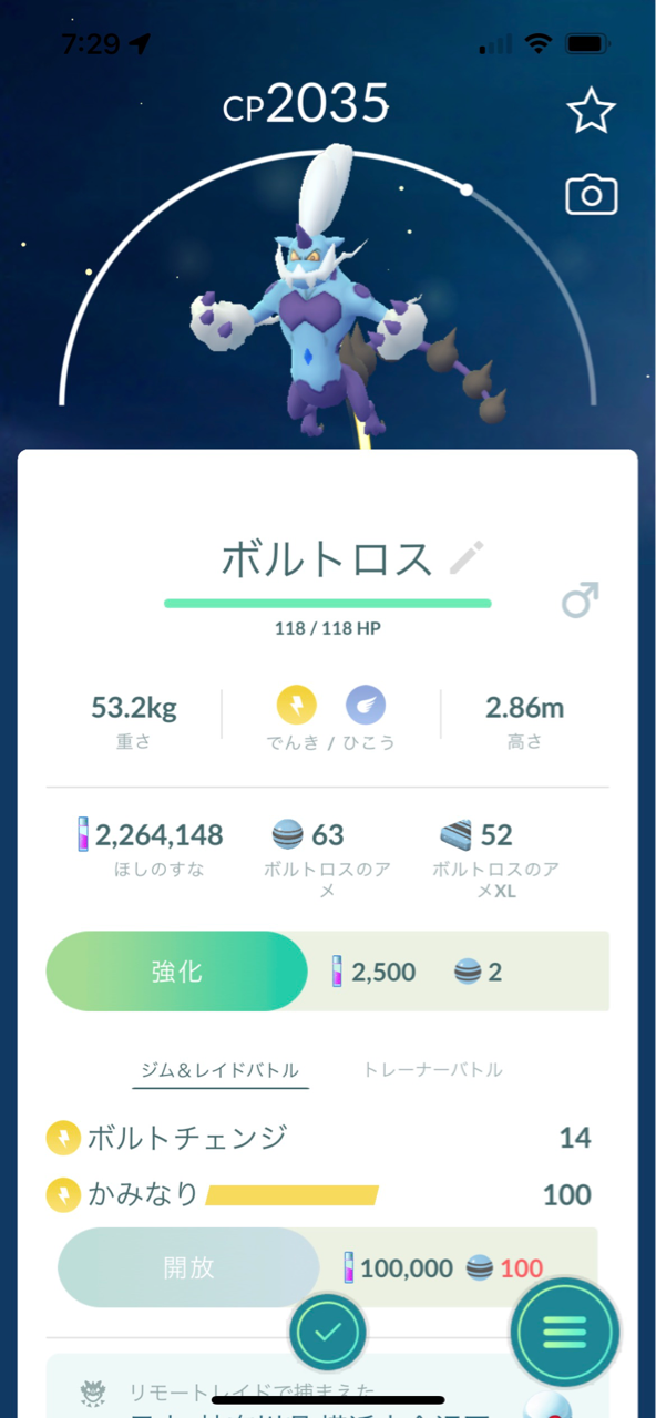 ボルトロスレイド四戦 ポケモンgoプレイ日記ブログ