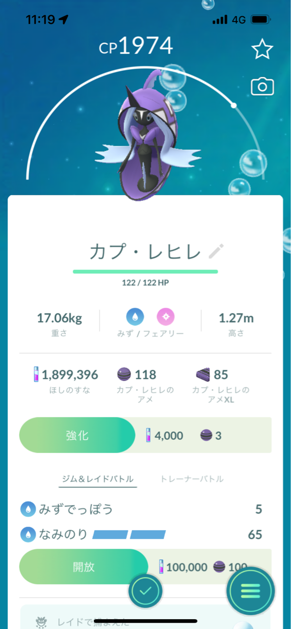 今日も午前中にカプ レヒレレイド二戦 ポケモンgoプレイ日記ブログ