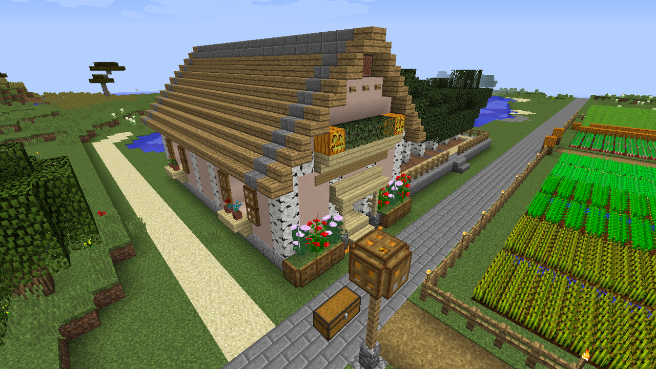 シラカバの植林場を作る 2 マインクラフト ダイヤ日和 シラカバの植林場を作る 2 マインクラフト ダイヤ日和