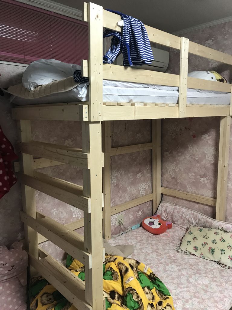 意外と簡単 ロフトベッドのdiy その２ Yururiのゆるっとdiy
