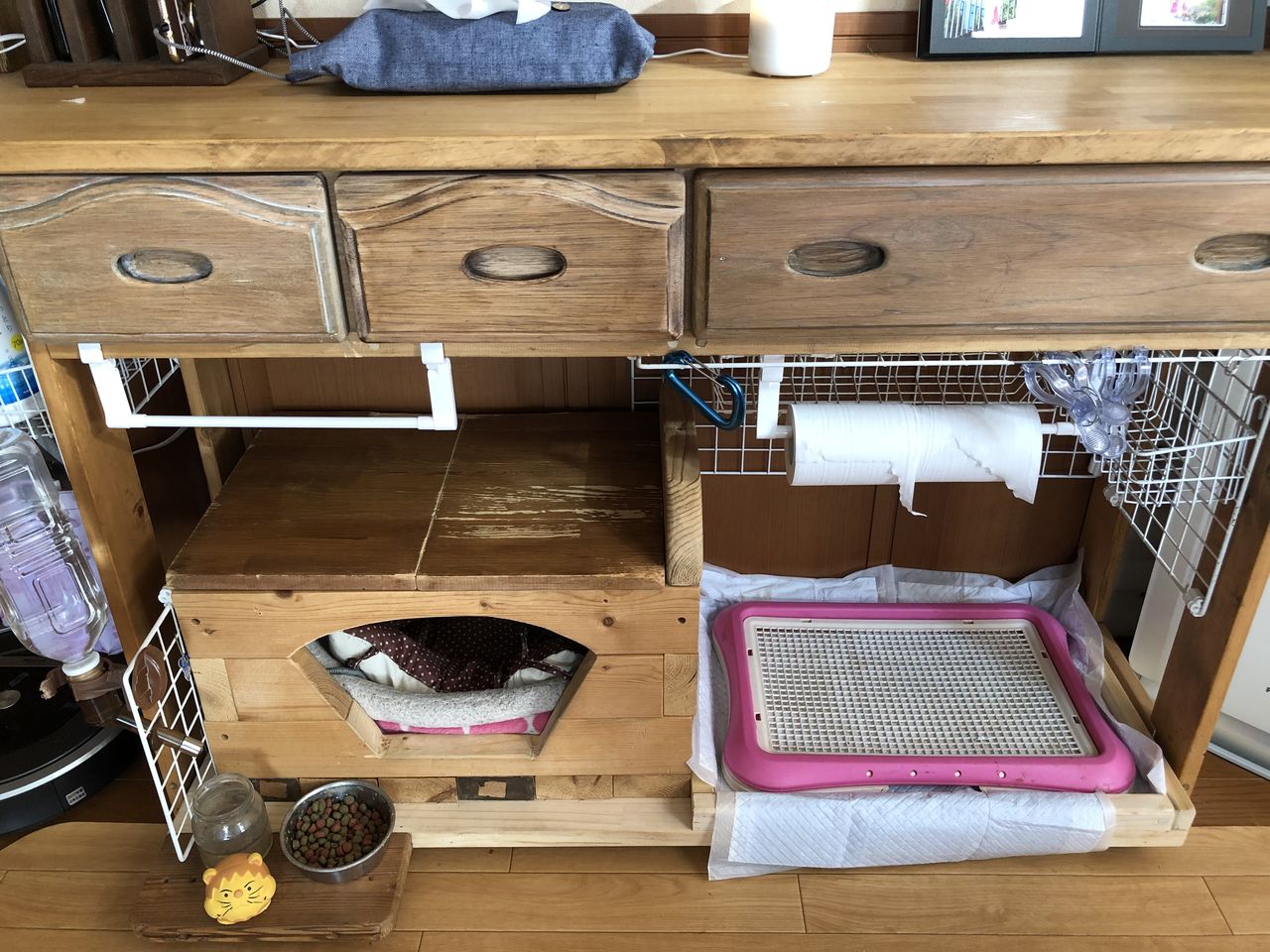 Diyで作った犬小屋と飾り棚 なんでもdiy やりたいことは何でもやってみよう