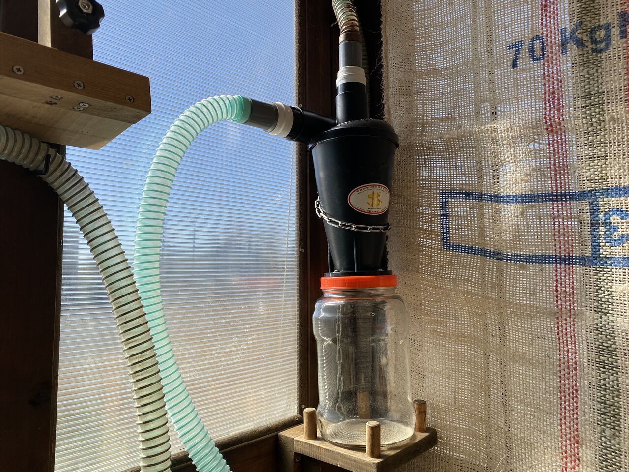 サイクロンの集塵効率を比較 自作塩ビ製とamazon購入品 なんでもdiy やりたいことは何でもやってみよう