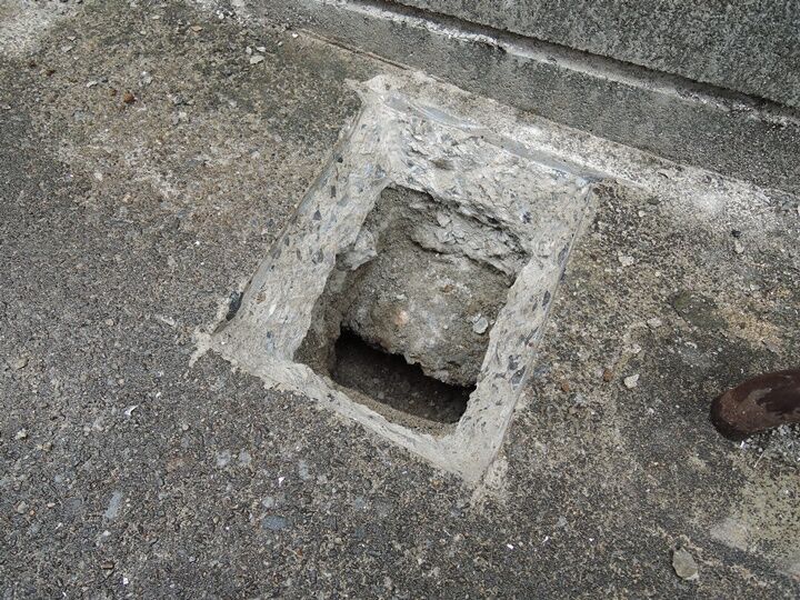 柱を切ってしまったカーポート