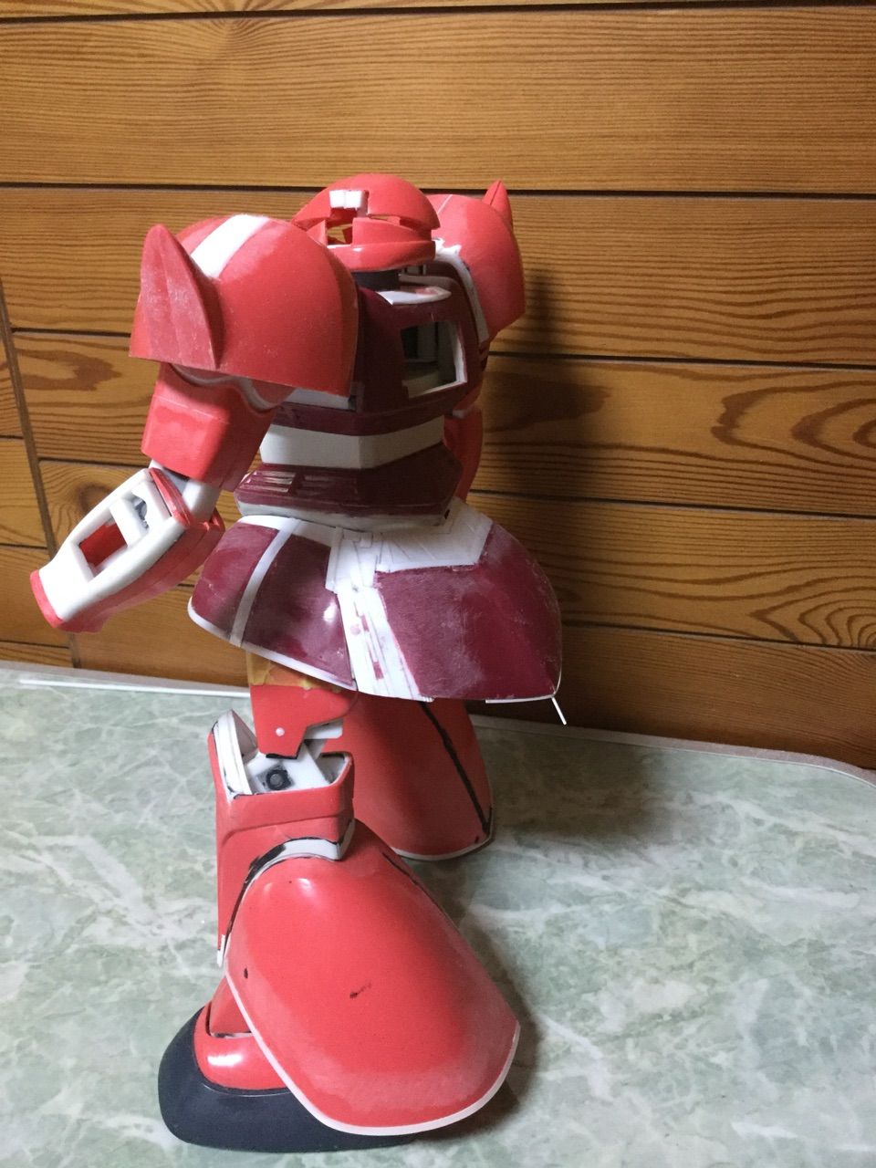 バンダイ旧キット 1/60 シャア専用ゲルググ その17 : 「自分が乙女座で