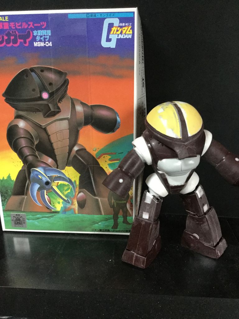 旧キット1 144 アッガイ アッガイファイター その2 自分が乙女座であったことを これほどうれしく思ったことはない