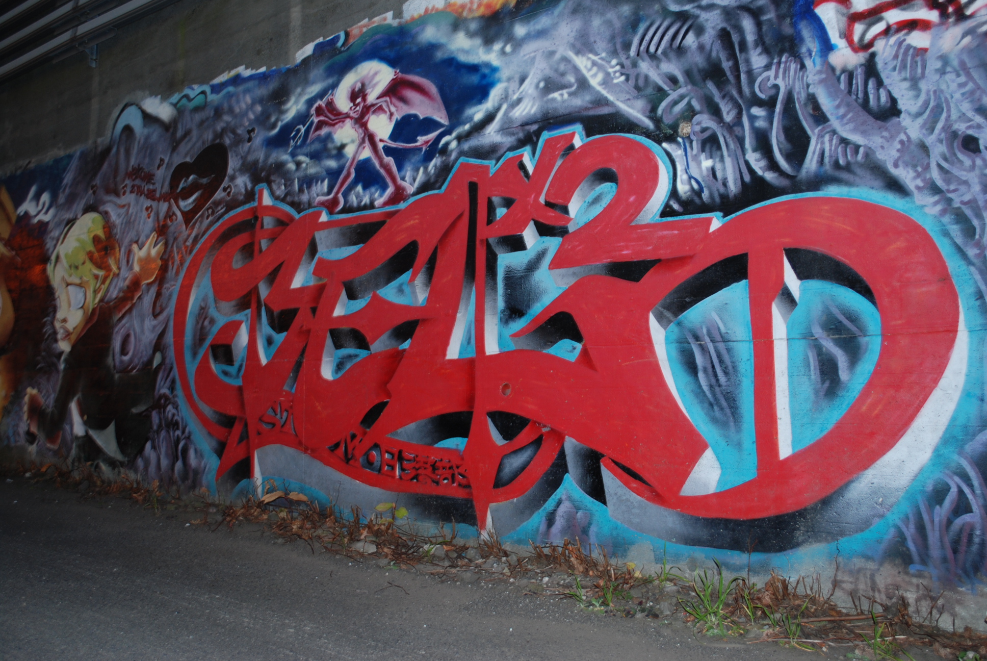 落書き 42 3 アーチの 小さな写真館