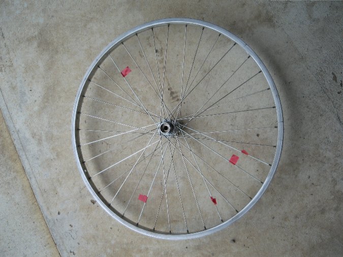 信州人の趣味と雑談 自転車スポークの交換