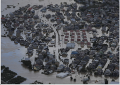 豊能地区浸水