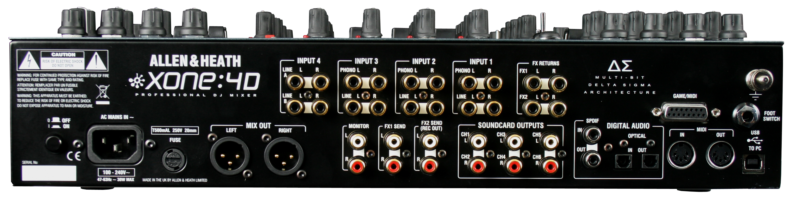 Allen & Heath Xone:4D : DJ TAI IKEZAWA BLOG -美・音・食-