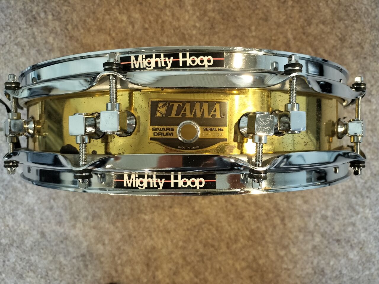 TAMA ピッコロスネア TAMA】S.L.P.より、パワフルなサウンドが魅力の2018限定ブラス・シェル
