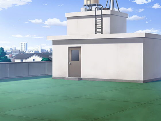 アトリエてっち フリー背景素材 学校 屋上 Dlsiteメモ 2nd