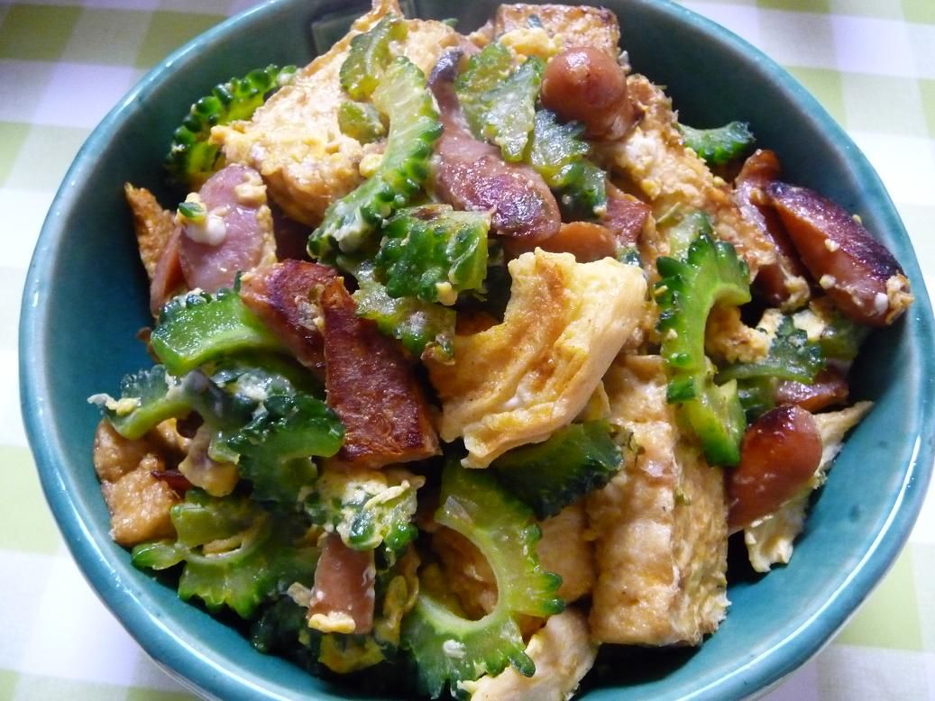 ツナ缶のゴーヤチャンプルー とうとう 糖尿病になりました