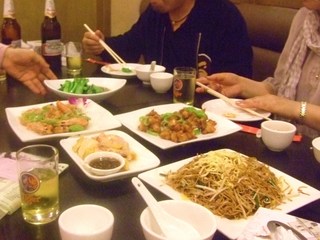 夕食
