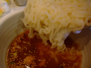 麺投入
