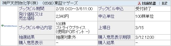 IPO-4-6568-結果 神戸天然物化学