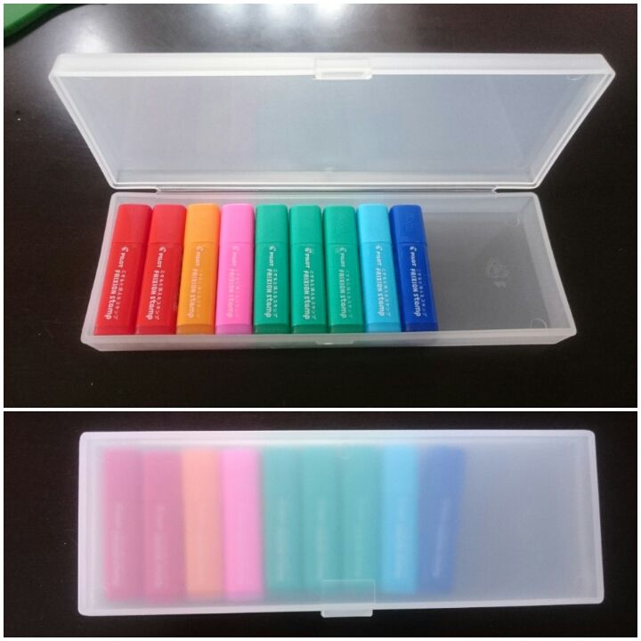 フリクションスタンプの収納を考える 無印ケース寸法一覧作成 素敵さがし