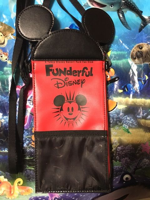 ファンダフルメンバー限定 多機能スマホショルダーバッグ おひとりさまとたまに姪っ子と行くディズニーの旅