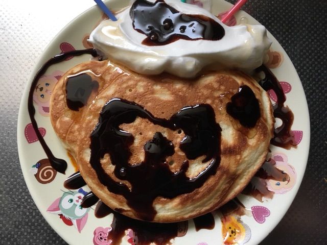 ダッフィーのパンケーキパン おひとりさまとたまに姪っ子と行くディズニーの旅