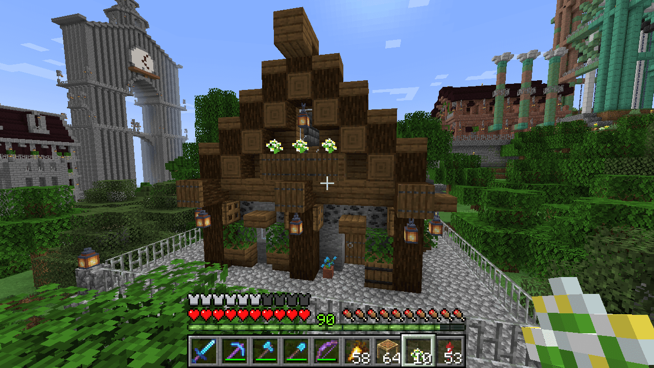 石炭を使った家を作る 其の2 孤独のminecraft