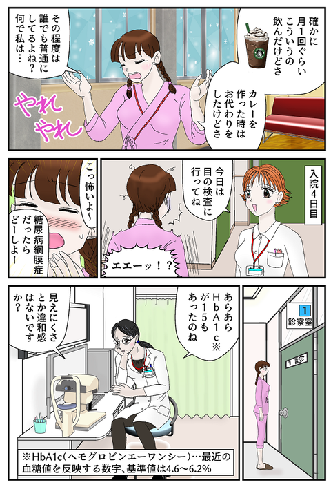 糖尿病エッセイ11ページ