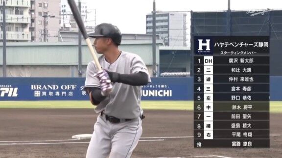 中日ドラフト2位・櫻井頼之介、1回2奪三振ピッチングで試合を締める!!!