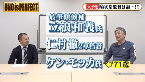 続投？新監督？　宇野勝さん、来季の中日監督を予想する【動画】