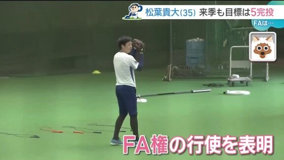 中日・松葉貴大、FA宣言した思いを語る【動画】