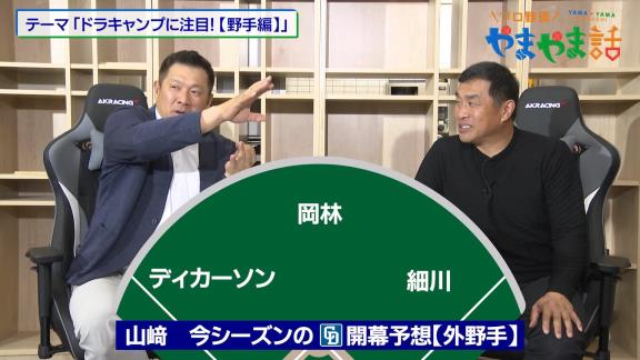 山﨑武司さんが考える中日ドラゴンズ開幕スタメン外野手3人「たぶん順調にいけば…」