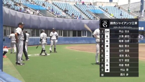 中日・野中天翔、2回無失点ピッチング!!!