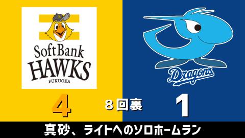 3月3日(水)　オープン戦「ソフトバンクvs.中日」【試合結果、打席結果】　中日、オープン戦2戦目は1-4で敗戦…