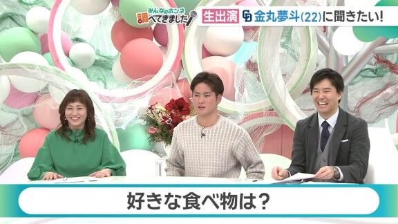 中日・金丸夢斗「おいしいまる！！！」