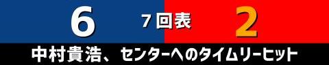 9月18日(月)　セ・リーグ公式戦「中日vs.広島」【試合結果、打席結果】　中日、8-7で勝利！！！　6点リードから追いつかれるも、延長11回裏にサヨナラ勝ち！！！ルーズベルトゲーム！！！