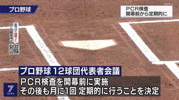 プロ野球、12球団全選手・監督・コーチ・スタッフ・審判員のPCR検査を実施へ