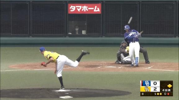 中日ドラフト1位・石川昂弥、バンデンハーク撃ち！　内角速球を弾き返すレフトオーバーのタイムリーツーベース！「真っすぐだけ狙っていたので、打てて良かったです」【動画】