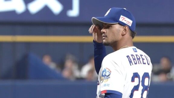 中日新助っ人・アブレウ、無失点ピッチング！！！