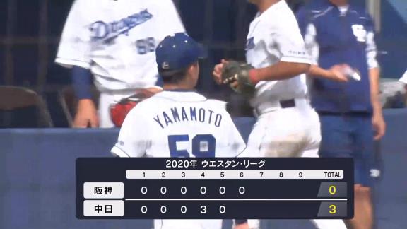 中日・山本拓実、2軍降格後は驚異の18イニング連続無失点！　3勝0敗、未だ防御率0.00！「次1軍に呼んでもらえる1番手になれるように、結果と内容にこだわって投球していきたいです」【投球結果】