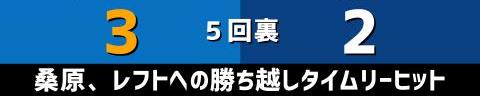 6月29日(火)　セ・リーグ公式戦「DeNAvs.中日」【試合結果、打席結果】　中日、2-3で敗戦…　先制するも逆転され、降雨コールド負け…