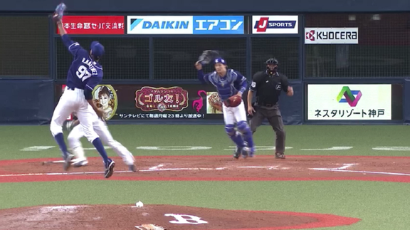 中日・R.マルティネスがジャンプした結果