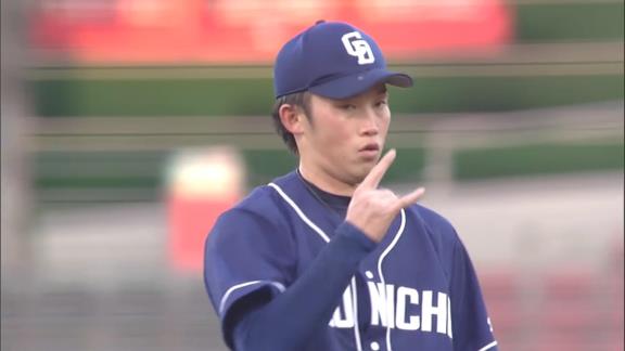 中日ドラフト3位・岡野祐一郎、4回2被弾4失点…「鈴木誠也選手を2回とも出してしまった。注意する打者を抑えられなかった」【投球結果】