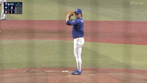 中日・藤嶋健人、今日の登板結果