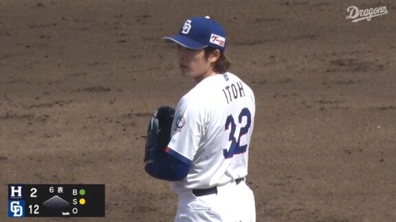 中日・伊藤茉央、今日の登板結果