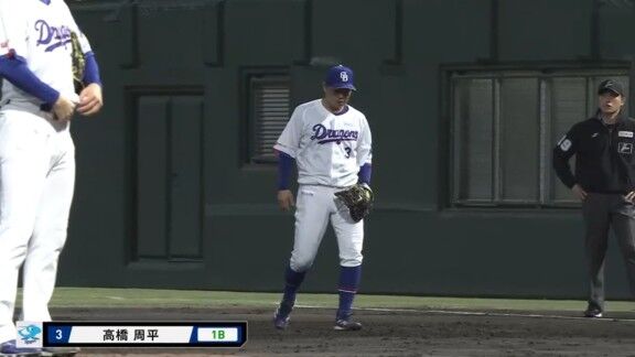 中日新助っ人・サノー、アクシデント負傷交代…