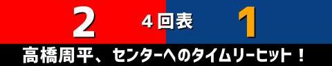 9月7日(火)　セ・リーグ公式戦「広島vs.中日」【試合結果、打席結果】　中日、7-8で敗戦…　ライデル・マルティネスがまさかの5失点で逆転サヨナラ負け…